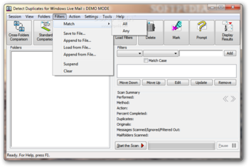 Detect Duplicates for Windows Live Mail screenshot 2