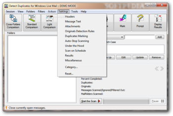 Detect Duplicates for Windows Live Mail screenshot 4