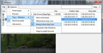 Detoclip screenshot