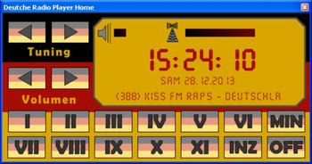 Deutsche Radio Player Home screenshot