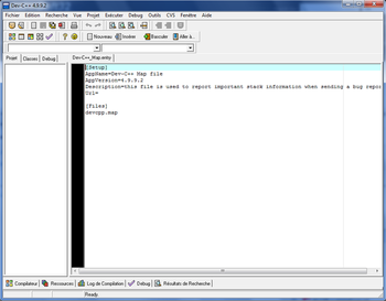 DEV-C++ screenshot