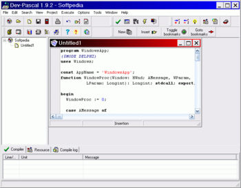 Dev-Pascal screenshot
