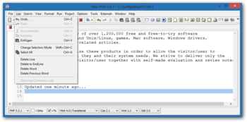Dev-PHP screenshot 2