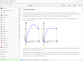 DevDocs App screenshot 2