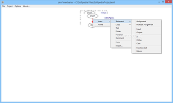 devFlowcharter screenshot