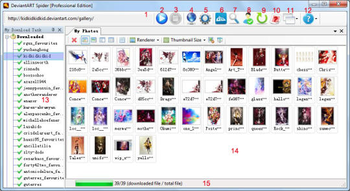 DeviantArt Spider screenshot 3