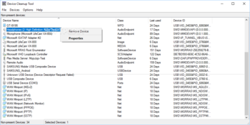 Device Cleanup Tool screenshot