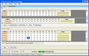 Device Debugger screenshot