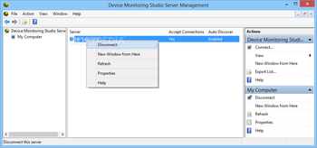 Device Monitoring Studio Server screenshot