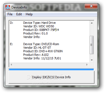 DeviceInfo screenshot