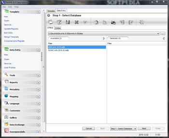 DevInfo Database Administration screenshot 2