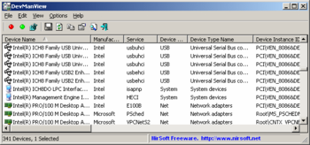 DevManView screenshot 2