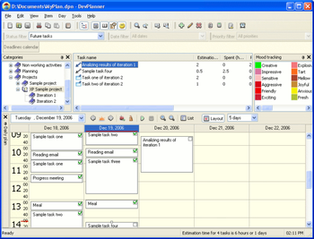 DevPlanner screenshot 3