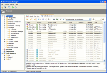 DevProject Manager screenshot 3