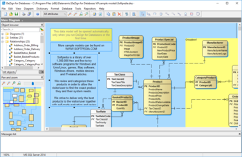 DeZign for Databases screenshot