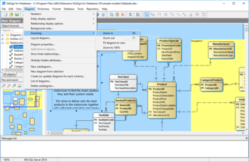 DeZign for Databases screenshot 6