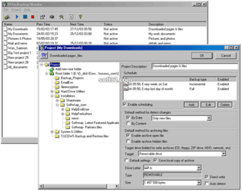 DFIncBackup Standard screenshot 3