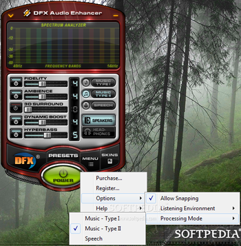 DFX Audio Enhancer for Winamp screenshot 3