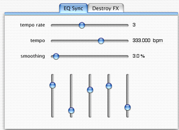 DFX EQ Sync screenshot