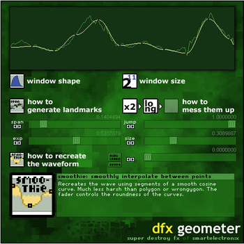 DFX Geometer screenshot