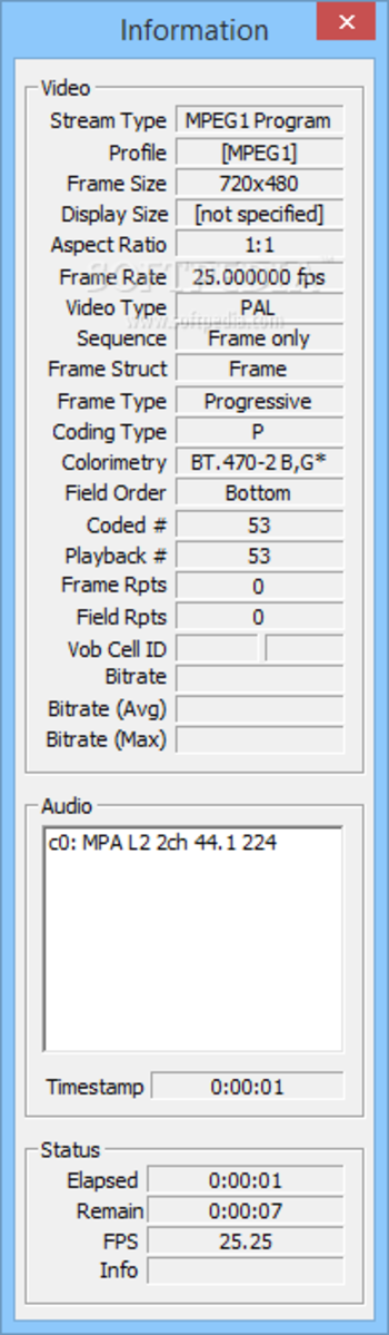 DGMPGDec MPEG2 Decoding Package screenshot 7