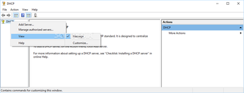 DHCP Console for Windows 10 screenshot 2