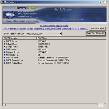 DhcpExplorer screenshot 3