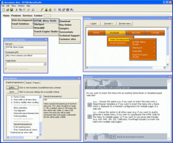DHTML Menu Studio Professional Edition screenshot 2