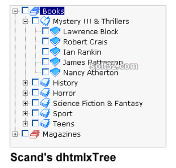 dhtmlxTree :: Ajax-based JavaScript Tree screenshot 2