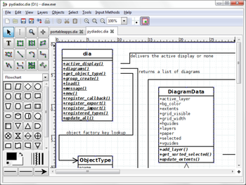 Dia Portable screenshot
