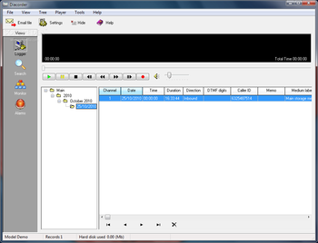 Diacorder screenshot