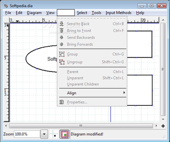 DiaCze - diagram drawing software UML, ERD screenshot 5
