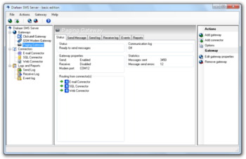 Diafaan Message Server - basic edition screenshot 2