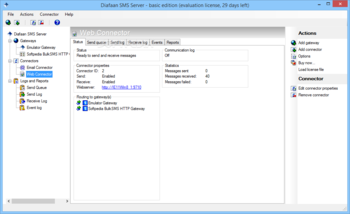 Diafaan SMS Server - basic edition screenshot 3