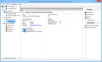 Diafaan SMS Server - basic edition screenshot 5