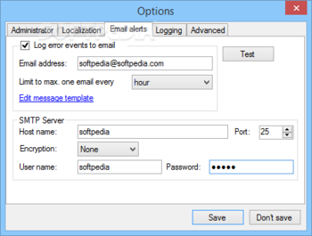 Diafaan SMS Server - light edition screenshot 16
