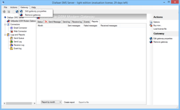 Diafaan SMS Server - light edition screenshot 5