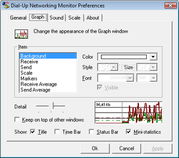 Dial-Up Networking Monitor screenshot 3