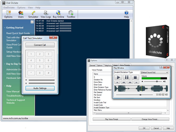 DialDictate Phone Dictation System screenshot 2