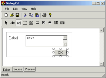 Dialog Ed screenshot