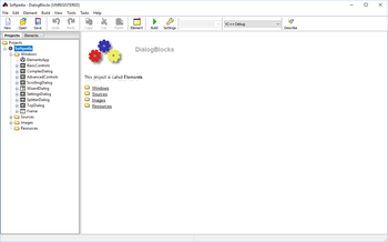 DialogBlocks screenshot