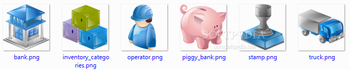 DIAMOND Accounting Stock Icons screenshot