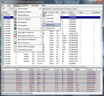 DiamondCS Port Explorer screenshot 2