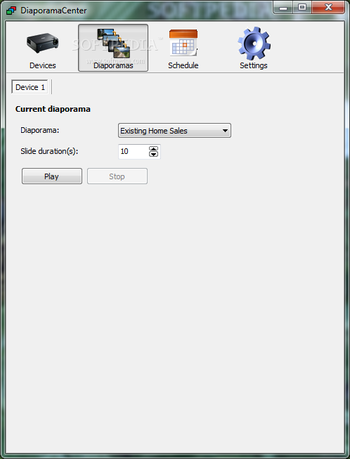 DiaporamaCenter screenshot 2