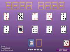 Dice Solitaire (3 pass) screenshot 3