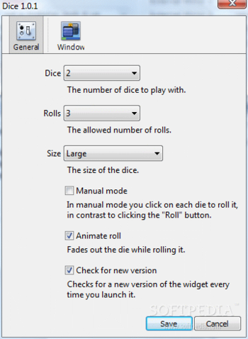 Dice Widget screenshot 2