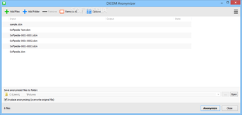 DICOM Anonymizer screenshot