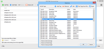 DICOM Anonymizer screenshot 2