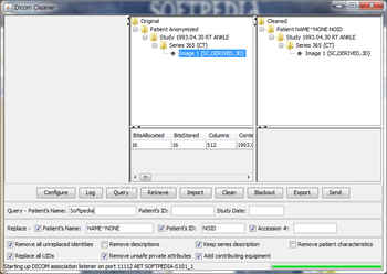 Dicom Cleaner screenshot