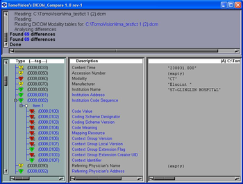 DICOM Compare screenshot 2